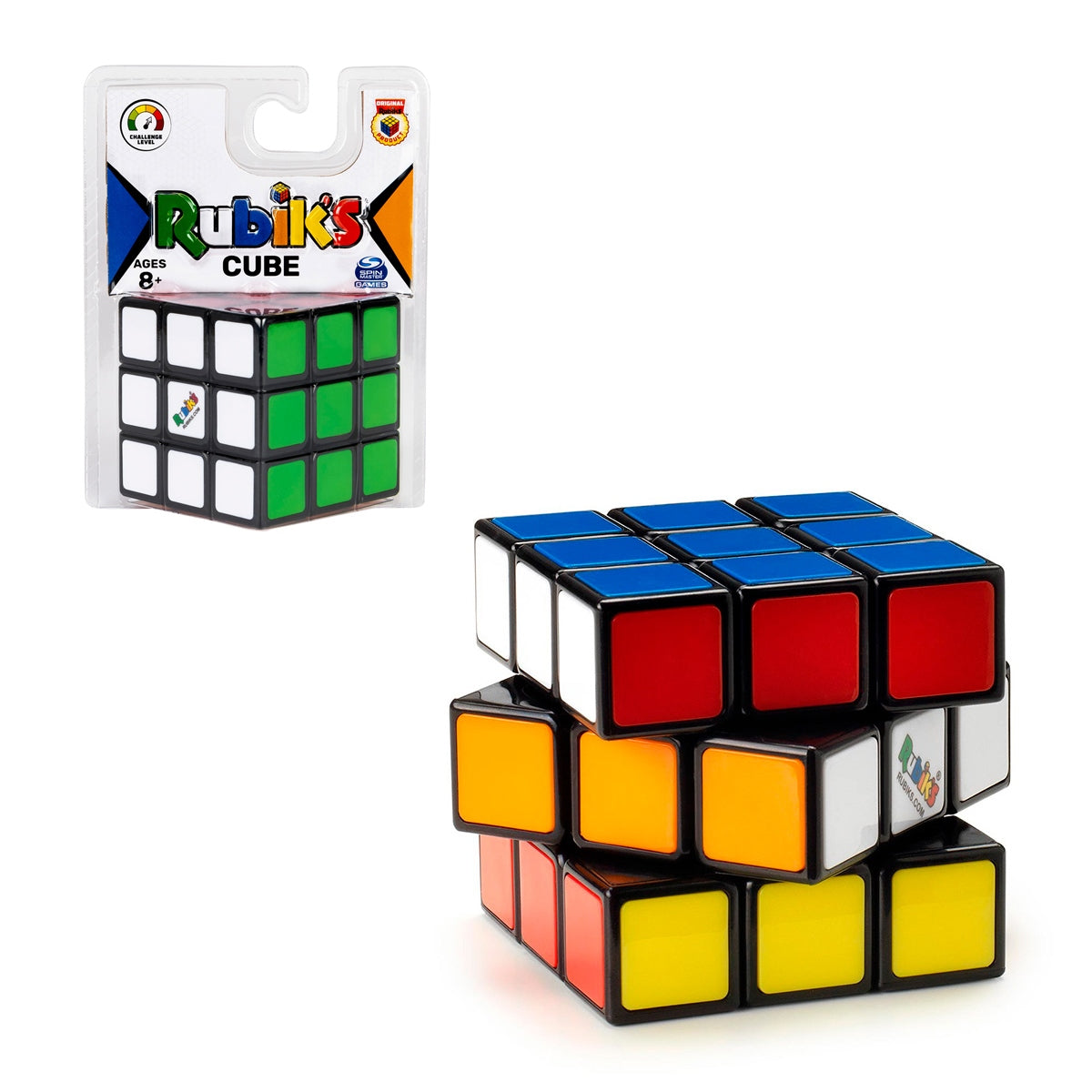 Rubiks Cubo 3X3 Display Traslucido